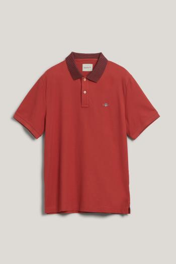 POLOKOŠILE GANT TIPPING DETAIL POLO BRICK RED