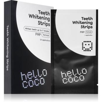 Hello Coco PAP+ Teeth Whitening Strips bělicí pásky na zuby 28 ks