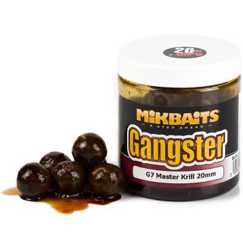 Mikbaits boilies v dipu gangster g7 master krill 250 ml - 16 mm