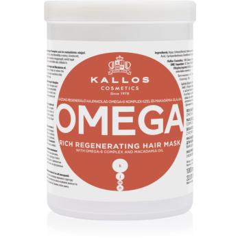 Kallos KJMN Professional Omega vyživující maska na vlasy s omega 6 komplexem a makadamia olejem 1000 ml