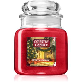 Country Candle Merry Christmas vonná svíčka 453 g