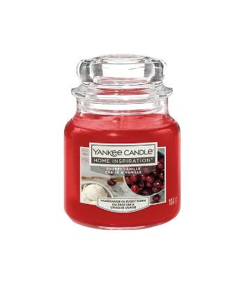 Yankee Candle Vonná svíčka Home Inspiration malá Cherry Vanilla 104 g