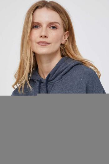 Mikina Pepe Jeans Nanette dámská, tmavomodrá barva, s kapucí, s aplikací