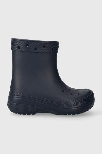 Dětské holínky Crocs tmavomodrá barva