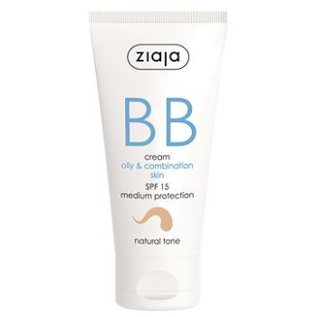 ZIAJA BB krém mastná, smíšená pleť - ton přirozený SPF15 50 ml (5901887038351)