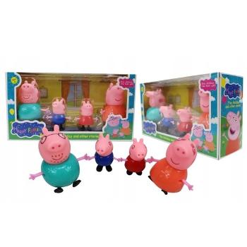 Prasátko Peppa Pig s rodinou