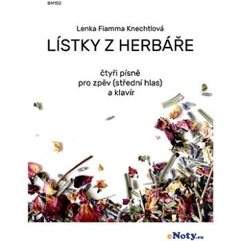 Lístky z herbáře / zpěv a klavír (BM150)