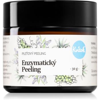 Kvitok Enzymatický peeling pleťový peeling pro citlivou pleť 30 ml