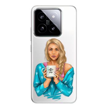 Odolné silikonové pouzdro iSaprio - Coffe Now - Blond - Xiaomi 14