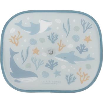 Little Dutch Ocean Dreams Car Sunshades sluneční clona 45 x 37 cm Blue 2 ks