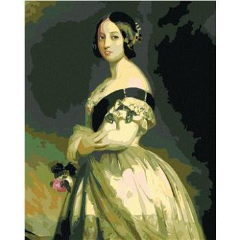 Diamondi - Diamantové malování - KRÁLOVNA VIKTORIE (F. X. WINTERHALTER), 40x50 cm, bez rámu a bez vy (605098A)