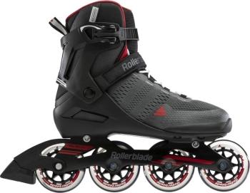 Rollerblade Spark 84 Dark Grey/Red 43 Kolečkové brusle