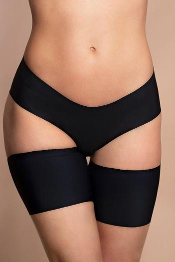 Černé stehenní pásy proti mnutí Thigh Band Fabric