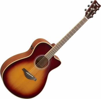 Yamaha FSC-TA Brown Sunburst Elektroakustická kytara Dreadnought