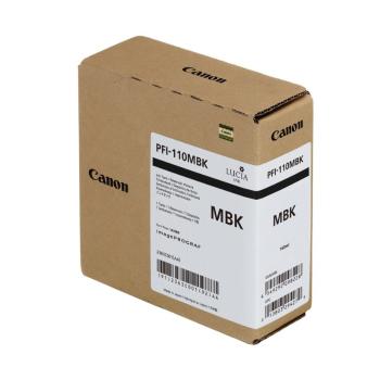 Canon PFI110MBK 2363C001 matná černá (matt black) originální inkoustová cartridge