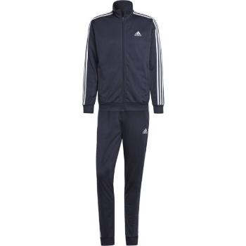 adidas BASIC 3-STRIPES TRICOT Pánská souprava, tmavě modrá, velikost