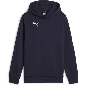 Puma TEAMGOAL CASUALS HOODY JR Dětská mikina, tmavě modrá, velikost