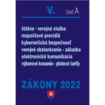 Zákony V-A/2022 – verejná správa (978-80-8162-221-2)