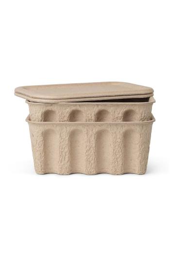 Úložný box ferm LIVING Paper Pulp Box 2-pack