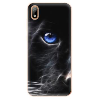 Odolné silikonové pouzdro iSaprio - Black Puma - Huawei Y5 2019