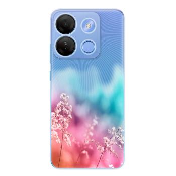 Odolné silikonové pouzdro iSaprio - Rainbow Grass - Infinix Smart 7