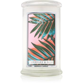 Kringle Candle Gingerlily & Palm vonná svíčka 624 g