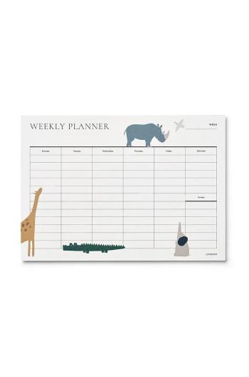 Týdenní plánovač Liewood Kirby weekly planner LW17911