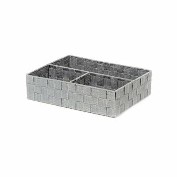 Compactor Organizator pentru lenjerie și accesorii TEX 32 x 25 x 8cm, gri, gri