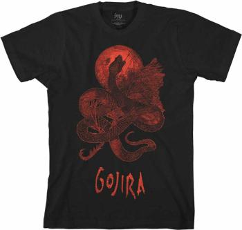 Gojira Tričko Serpent Moon Unisex Black XL