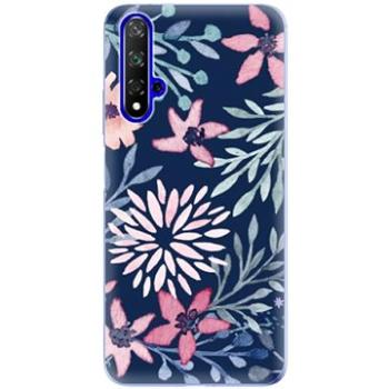 iSaprio Leaves on Blue pro Honor 20 (leablu-TPU2_Hon20)