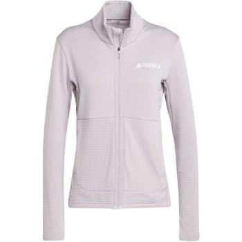 adidas TERREX MULTI LIGHT FLEECE FULL-ZIP Dámská mikina, růžová, velikost