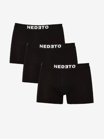 Nedeto Boxerky 3 ks Černá