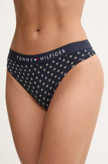 Tanga Tommy Hilfiger tmavomodrá barva