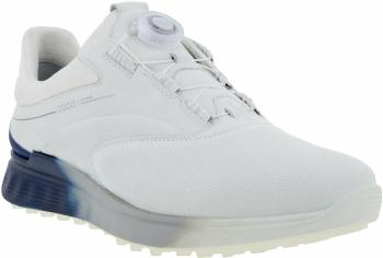 Ecco S-Three BOA White/Blue Dephts/White 44 Pánské golfové boty