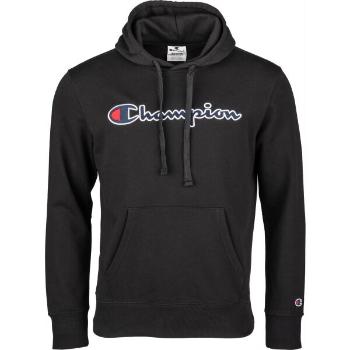 Champion HOODED SWEATSHIRT Pánská mikina, černá, velikost