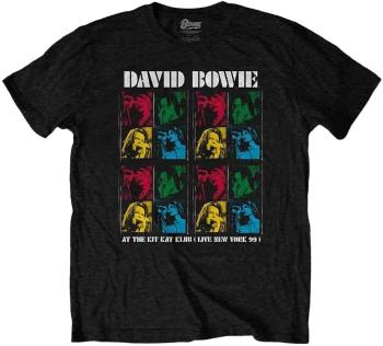 David Bowie Tričko Kit Kat Klub Unisex Black M