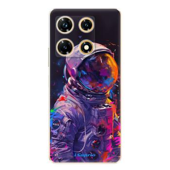 Odolné silikonové pouzdro iSaprio - Neon Astronaut - Infinix Note 30 PRO