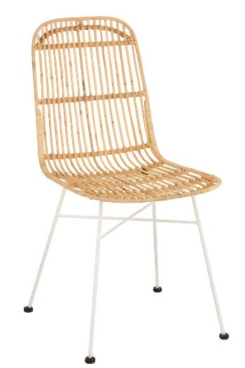 Přírodní ratanová jídelní židle Emmi Rattan Natural - 58*44*88cm 11254