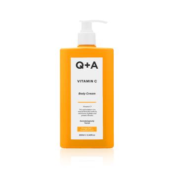 Q+A Tělový krém s vitaminem C 250 ml