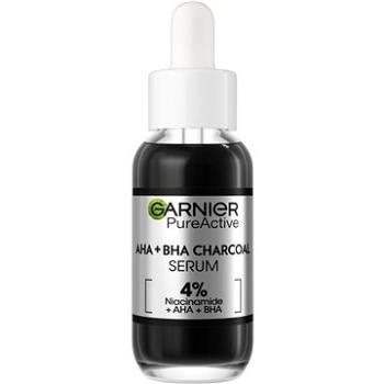 GARNIER Pure Active sérum proti nedokonalostem AHA + BHA CHARCOAL (3600542497954)