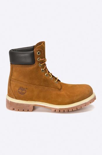 Semišové boty Timberland 6" Premium Boot pánské, hnědá barva, TB0720668271