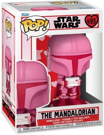 Figura Funko POP! Valentines Star Wars - The Mandalorian (Bobble-head)