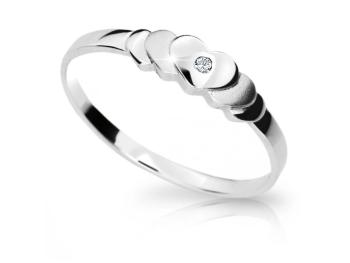 Cutie Diamonds Krásný prsten z bílého zlata s diamantem DZ6813-1876-00-X-2 48 mm
