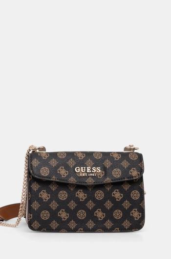 Kabelka Guess EVELUNE hnědá barva, HWPC93 53210