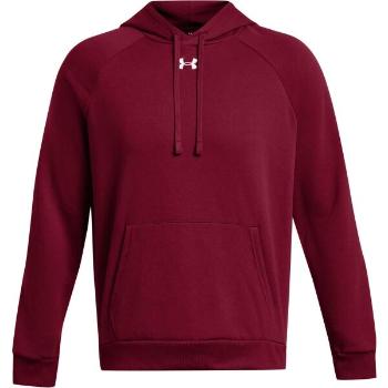 Under Armour RIVAL Pánská mikina, vínová, velikost