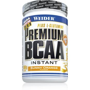 Weider Premium BCAA Powder podpora správného fungování organismu příchuť Orange 500 g