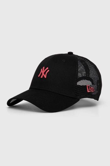 Kšiltovka New Era NEW YORK YANKEES černá barva, s aplikací