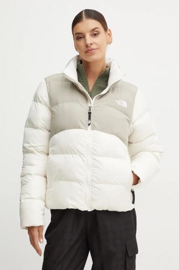 Bunda The North Face Saikuru dámská, béžová barva, zimní, NF0A89JD4QI1