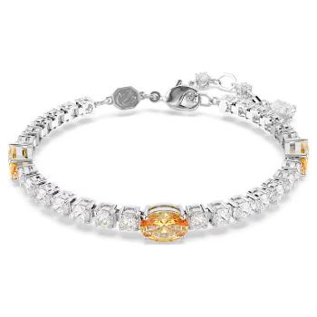 Swarovski Blyštivý náramek s krystaly Matrix Tennis 5666425