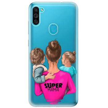 iSaprio Super Mama - Boy and Girl pro Samsung Galaxy M11 (smboygirl-TPU3-M11)